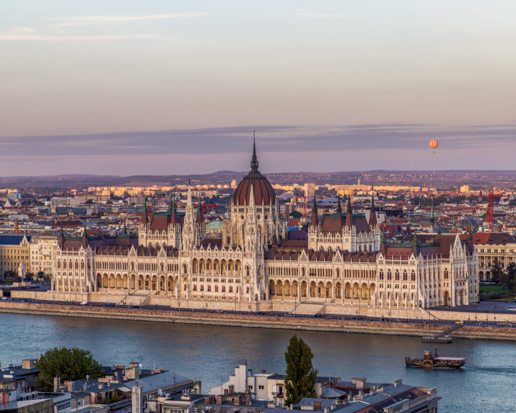 beautiful view of the hungarian parliament buildin 2025 02 11 18 16 53 utc