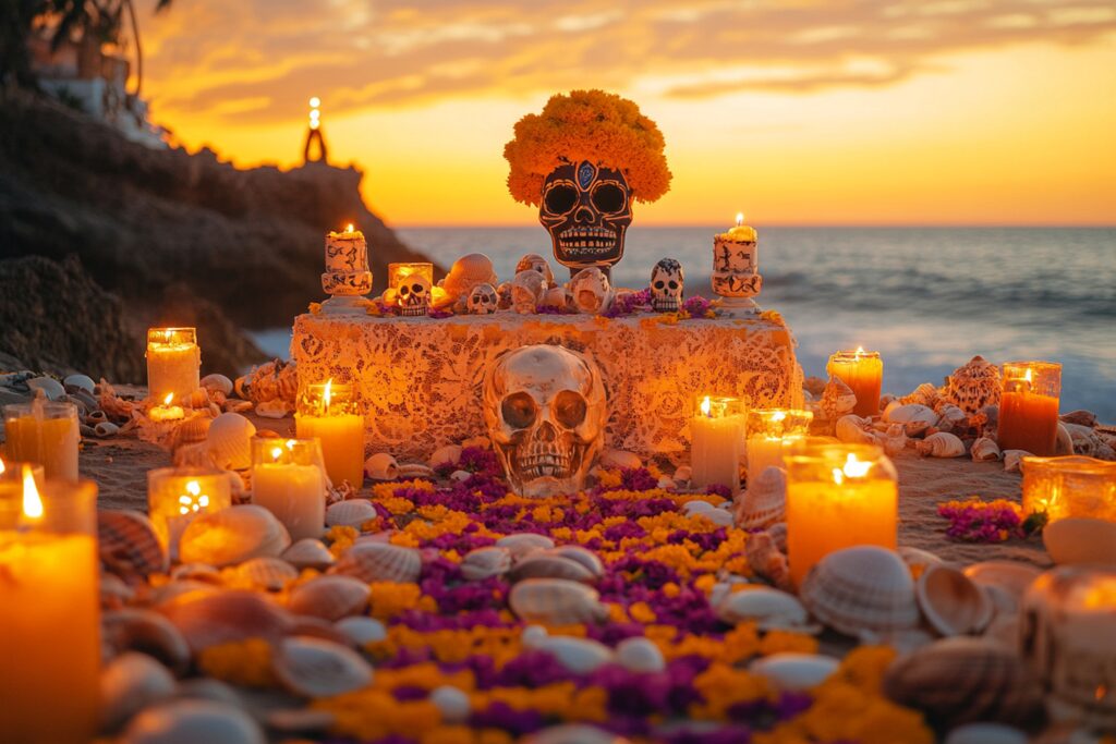 altar day dead celebration